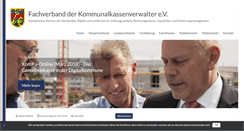 Desktop Screenshot of kassenverwalter.de